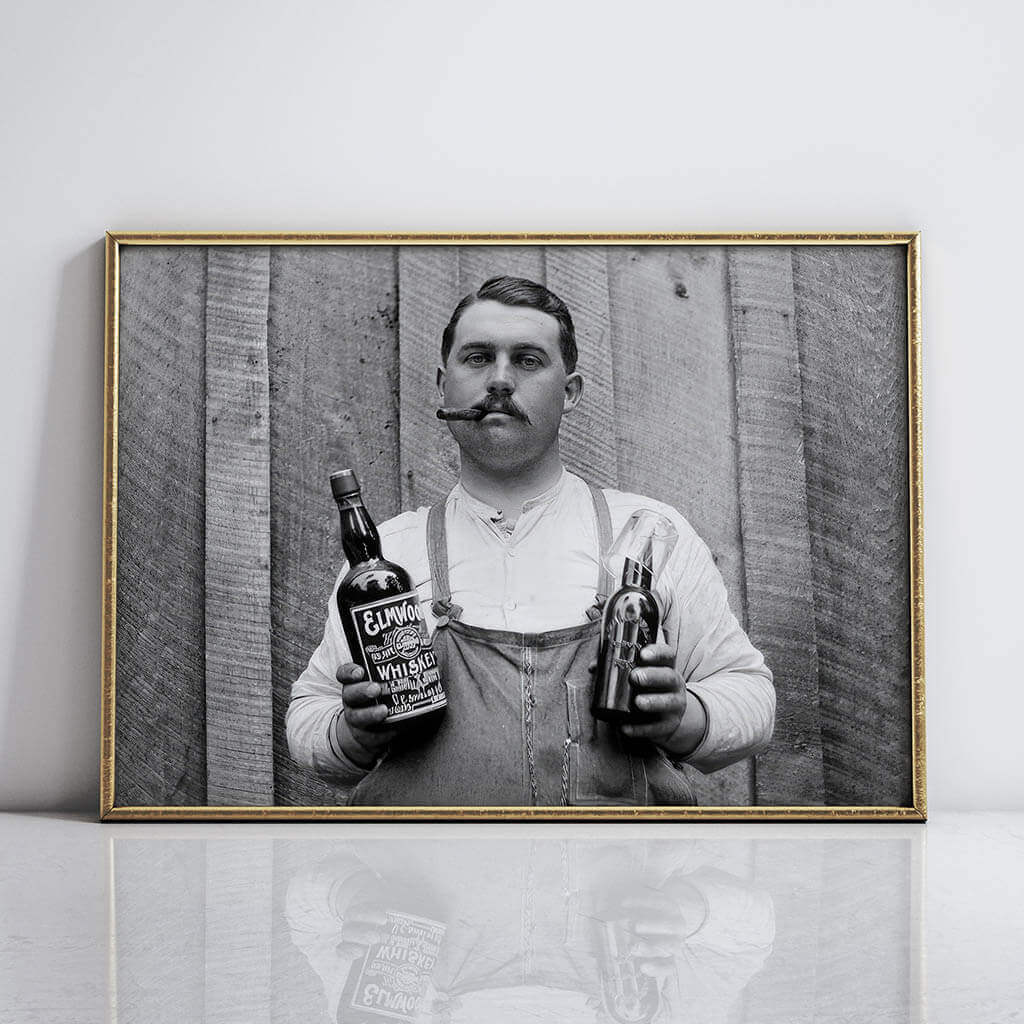 Prohibition Whiskey Poster