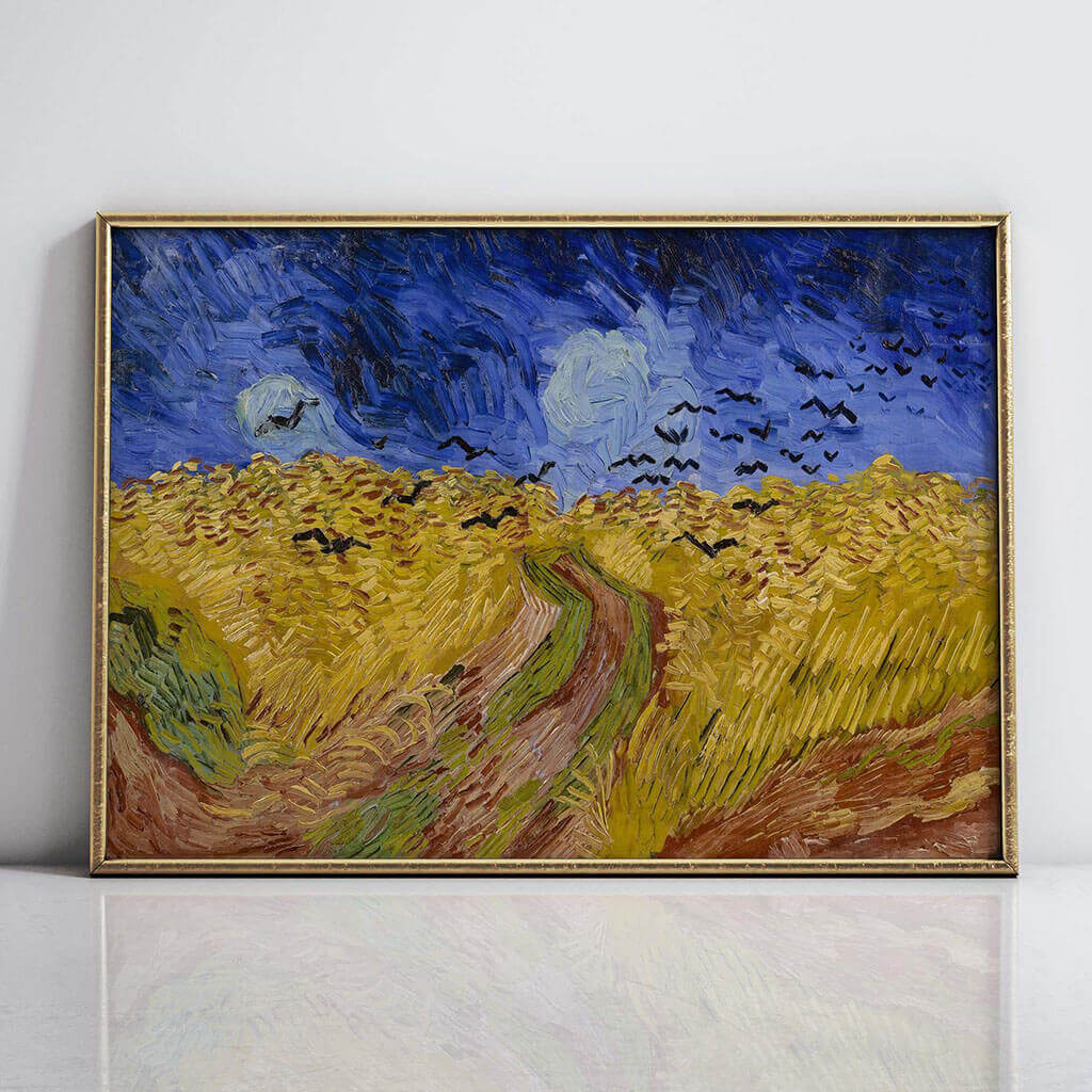 Wheatfield With Crows
