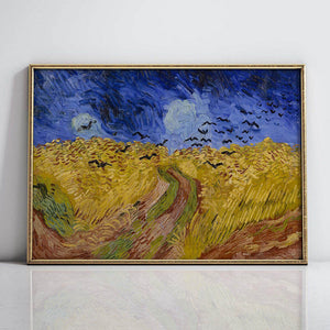 Wheatfield With Crows