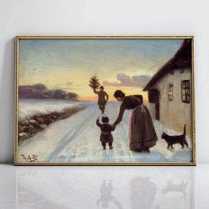 The Arrival of the Christmas Tree