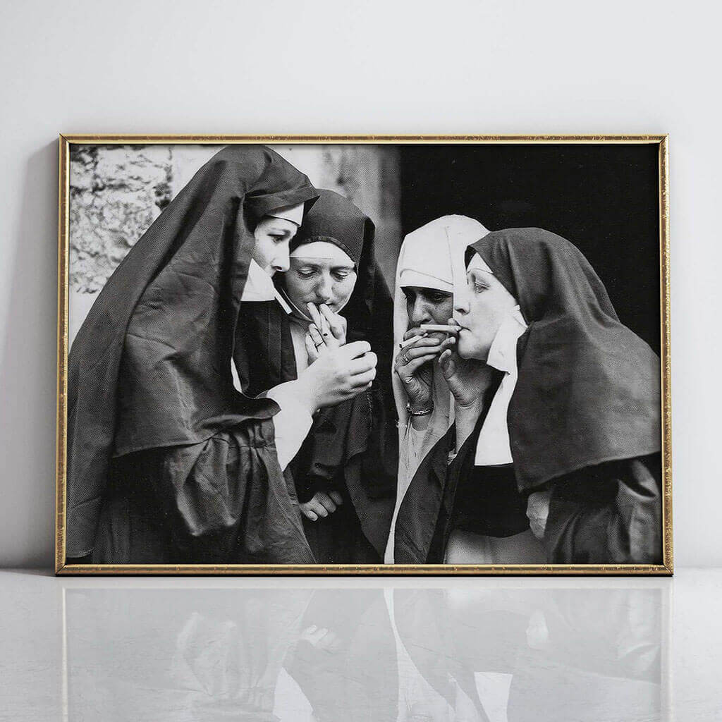 Nuns Smoking