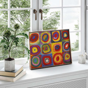 Squares with Concentric Circles