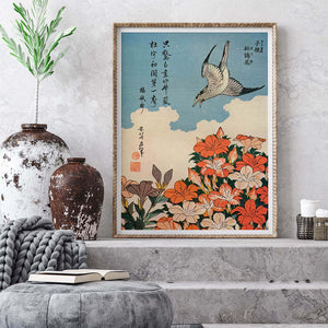 Cuckoo and azaleas