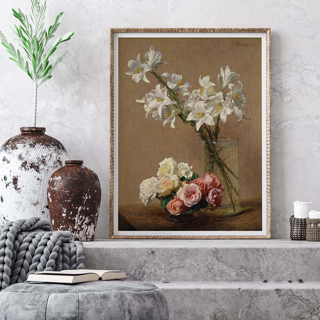 Roses and Lilies