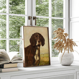 Portrait paintings of dogs