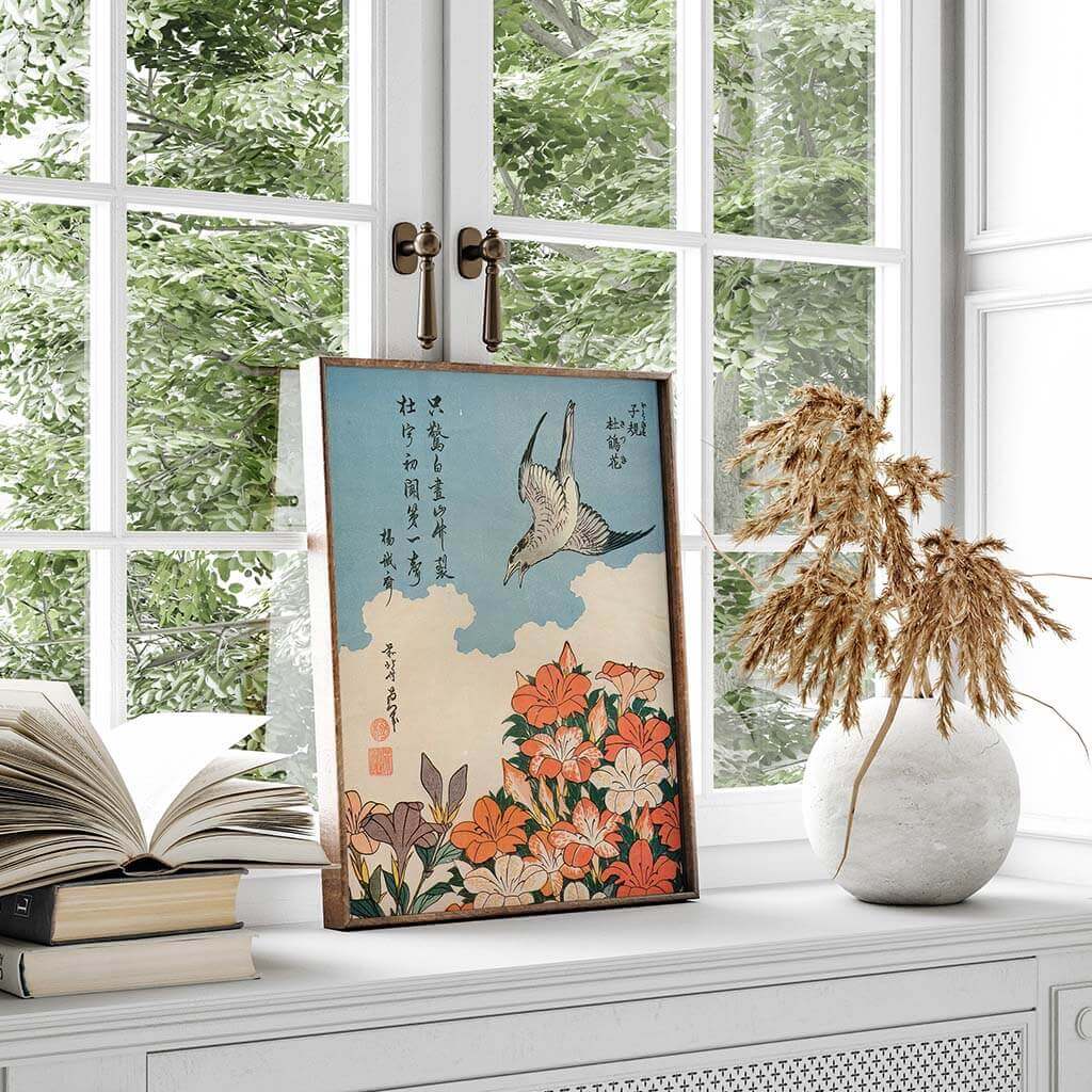 Cuckoo and azaleas