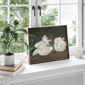 Branch Of White Peonies