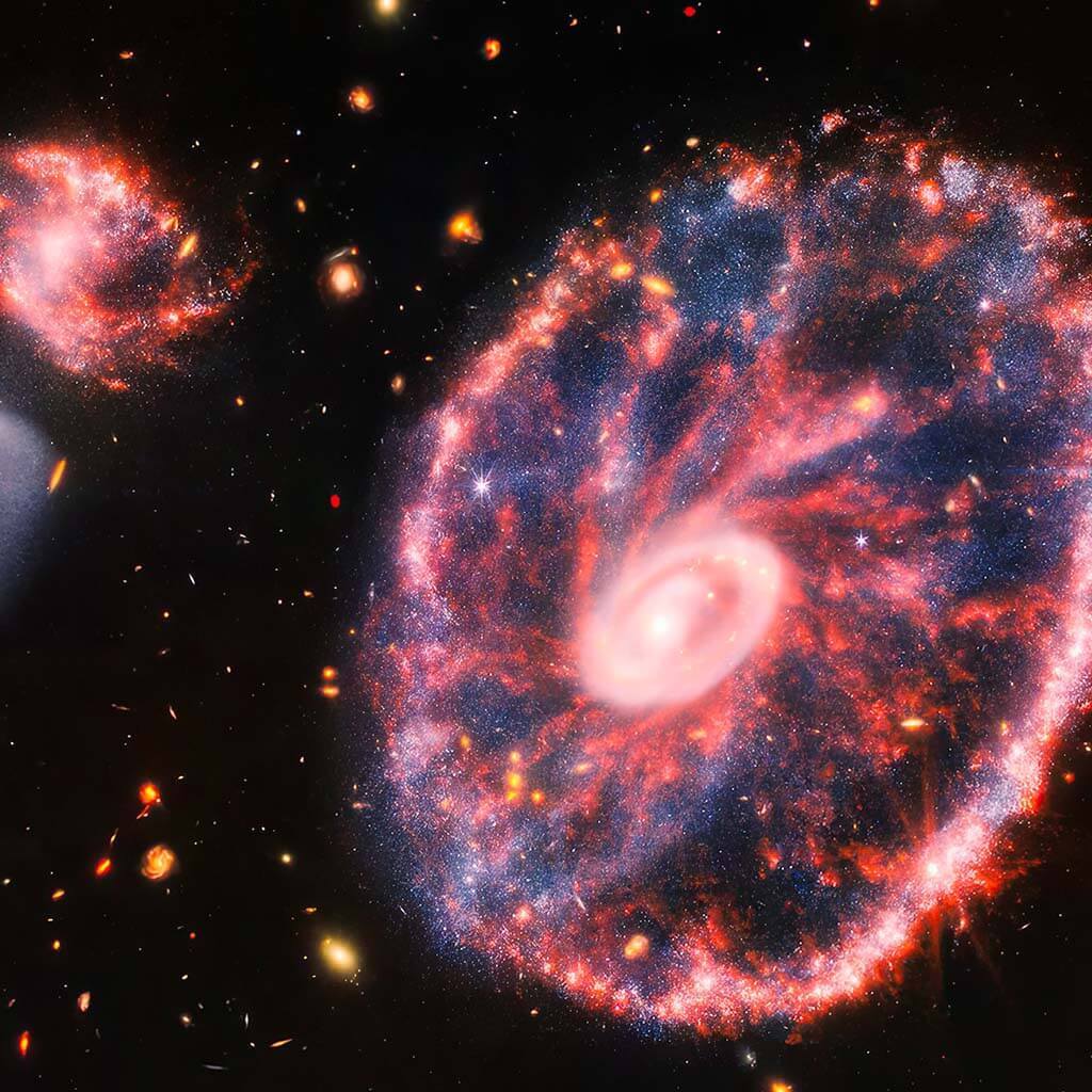Carwheel Galaxy View
