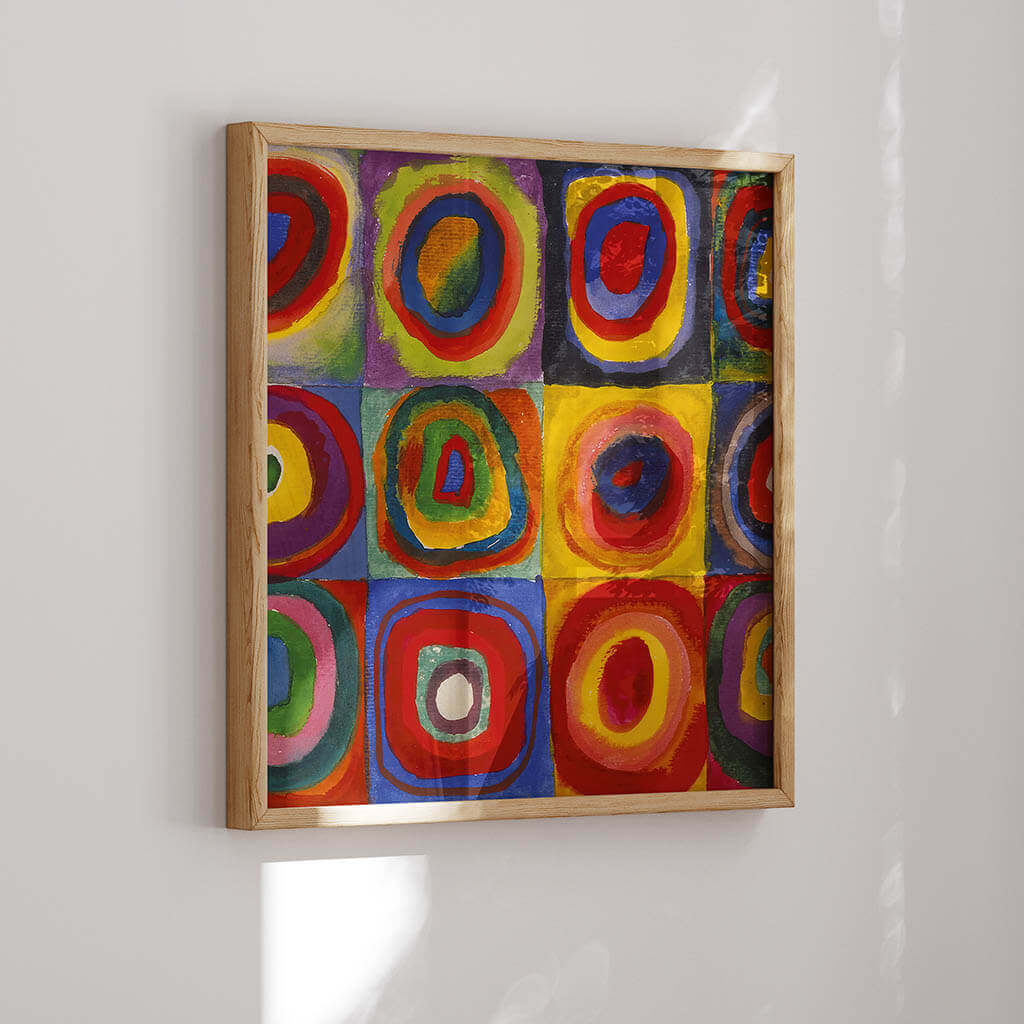 Squares with Concentric Circles
