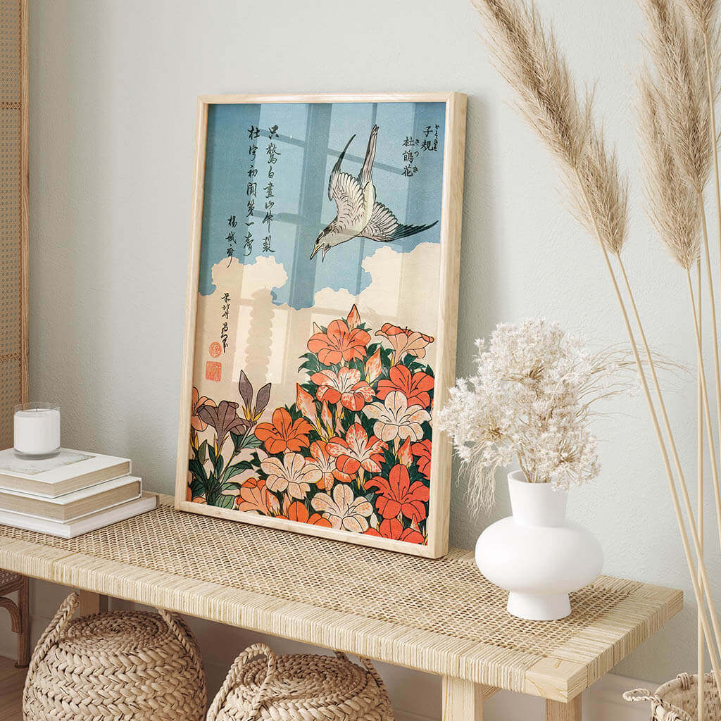 Cuckoo and azaleas