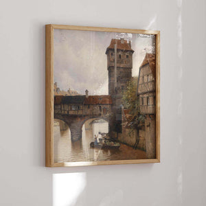 Bridge in old Nuremberg