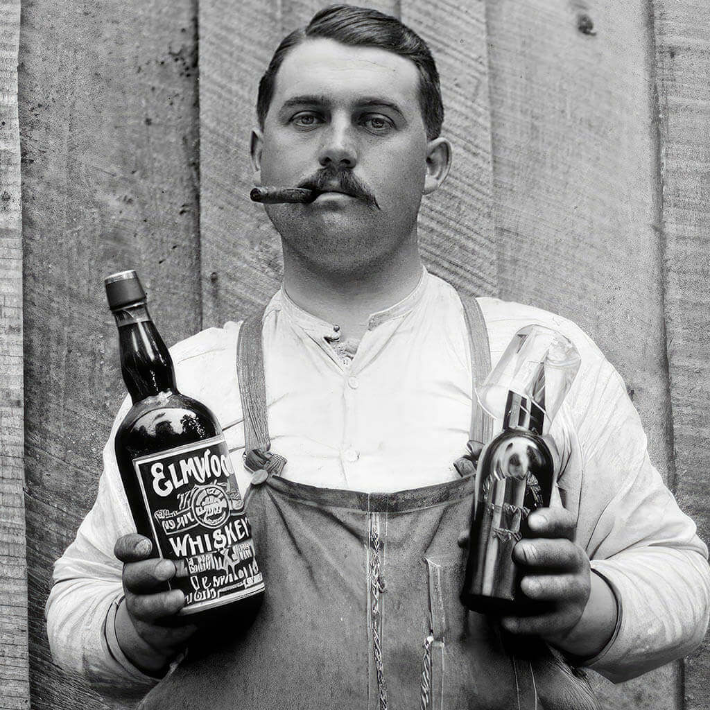 Prohibition Whiskey Poster