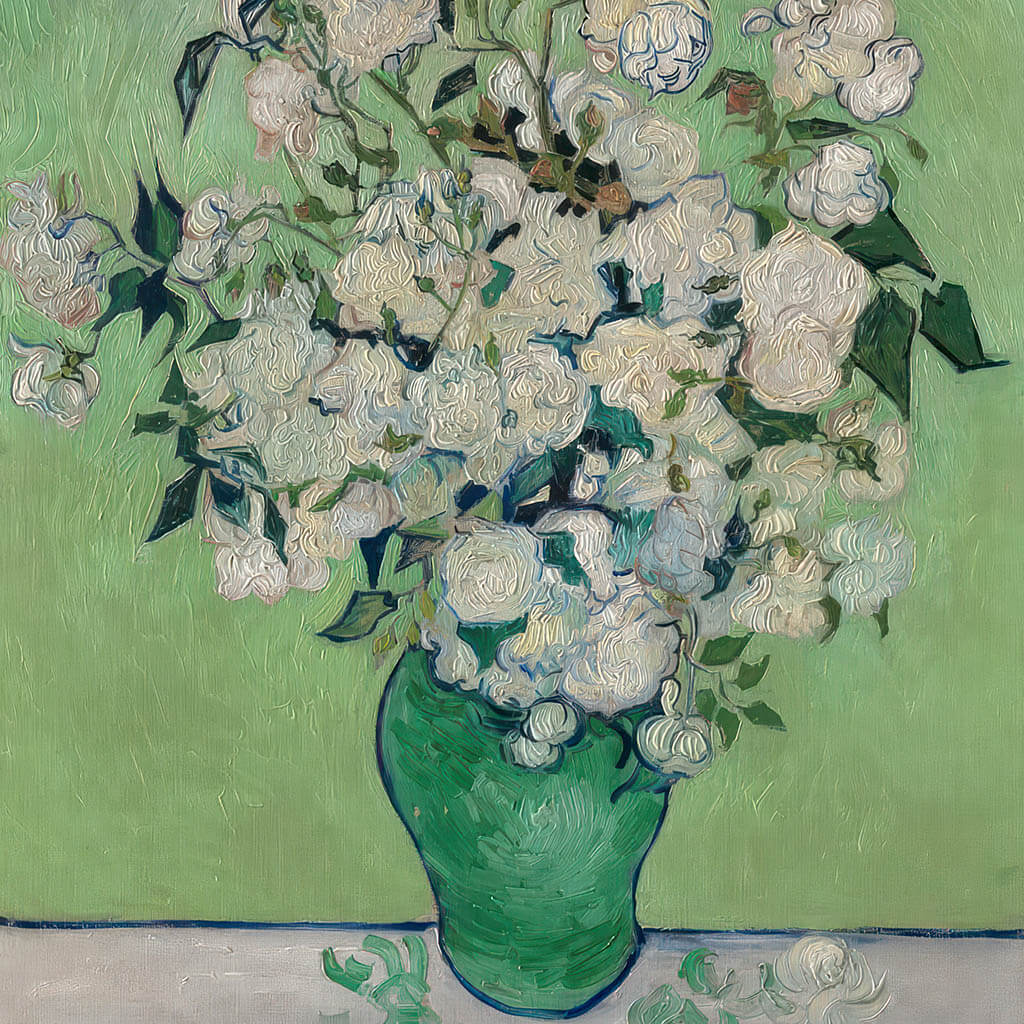 Roses by Vincent van Gogh