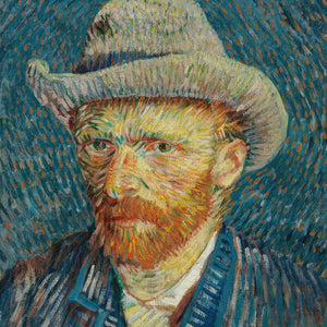 Self-Portrait with Grey Felt Hat