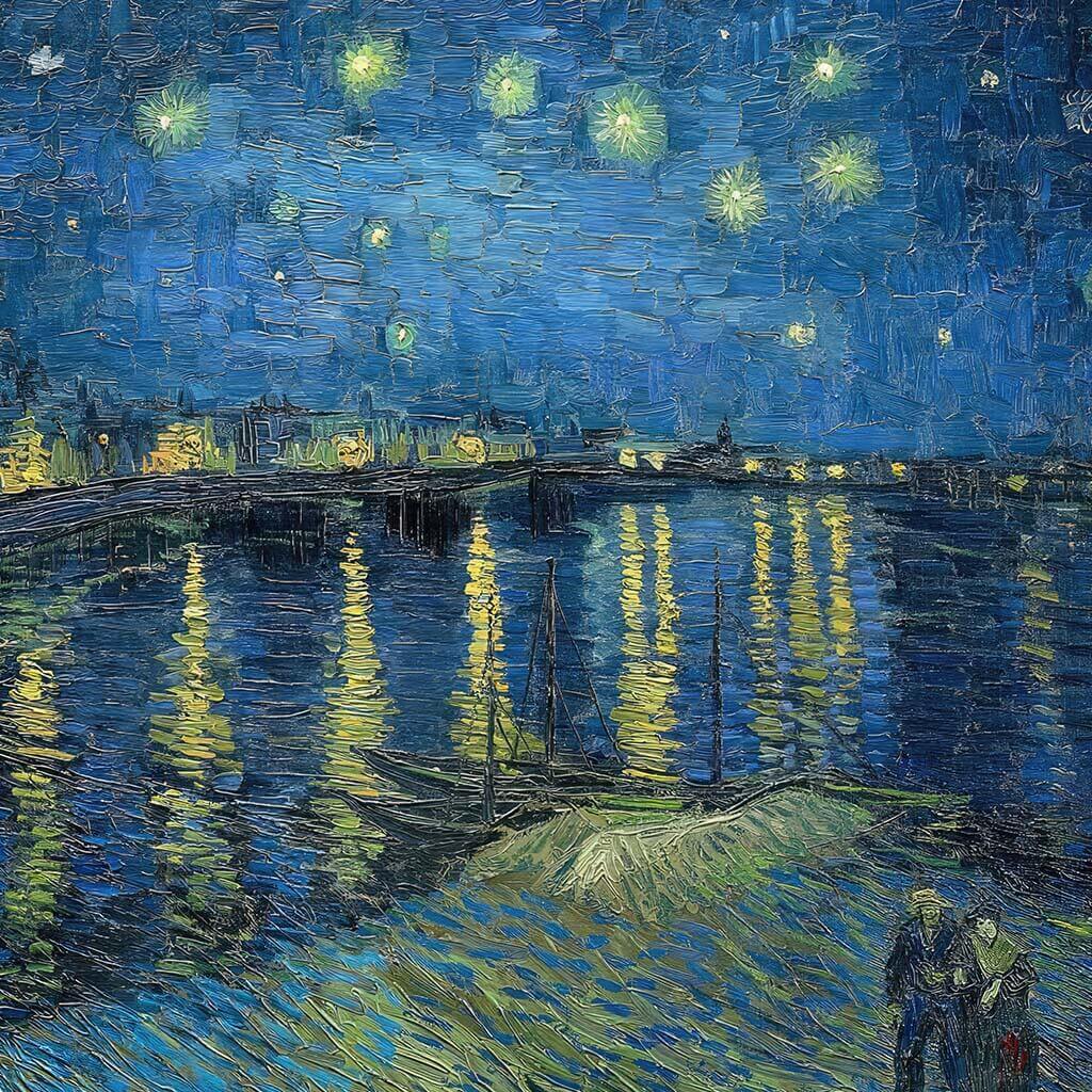 Starry Night Over the Rhone