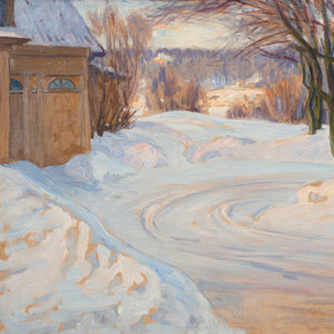 The Lane Winter Scene