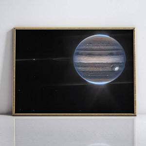 Jupiter’s Great Red Spot and ghostly glowing