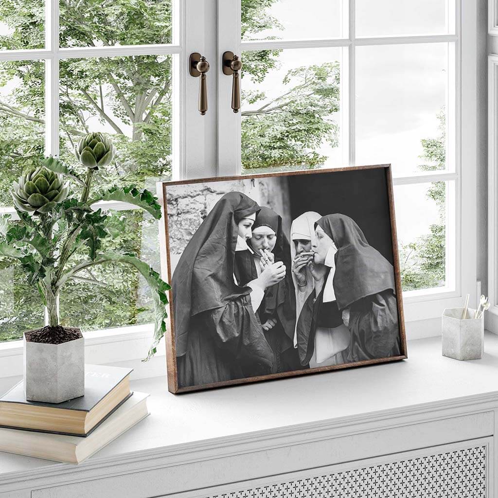 Nuns Smoking