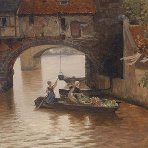 Bridge in old Nuremberg
