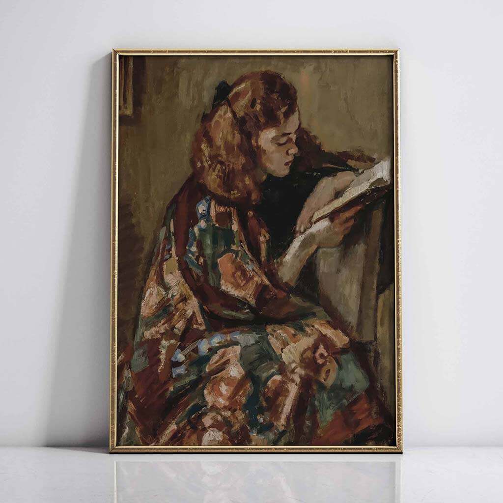 A Girl Who Is Reading