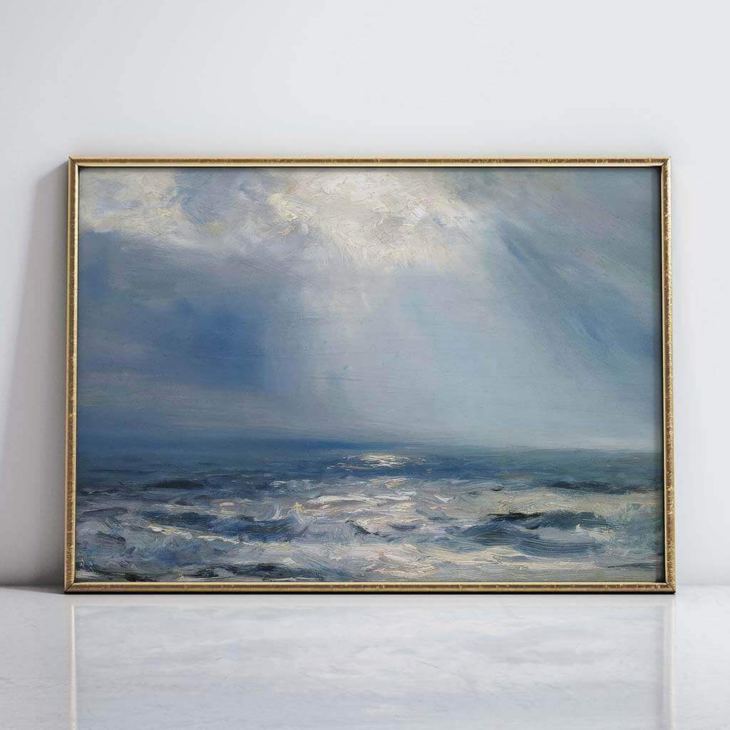 A Sunbeam Over the Sea