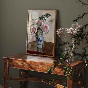 A Vase of Peonies