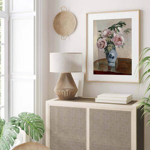 A Vase of Peonies