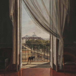 A View of Naples through a Window