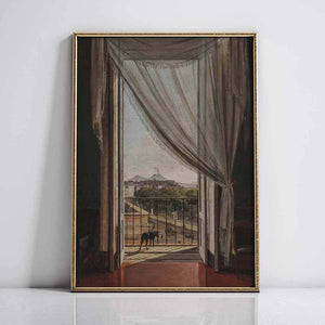 A View of Naples through a Window