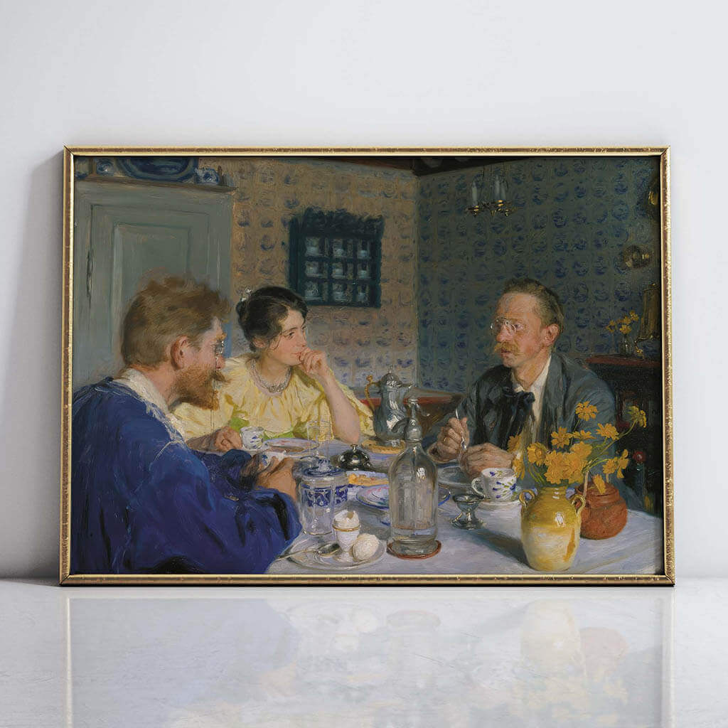A Luncheon Art Poster