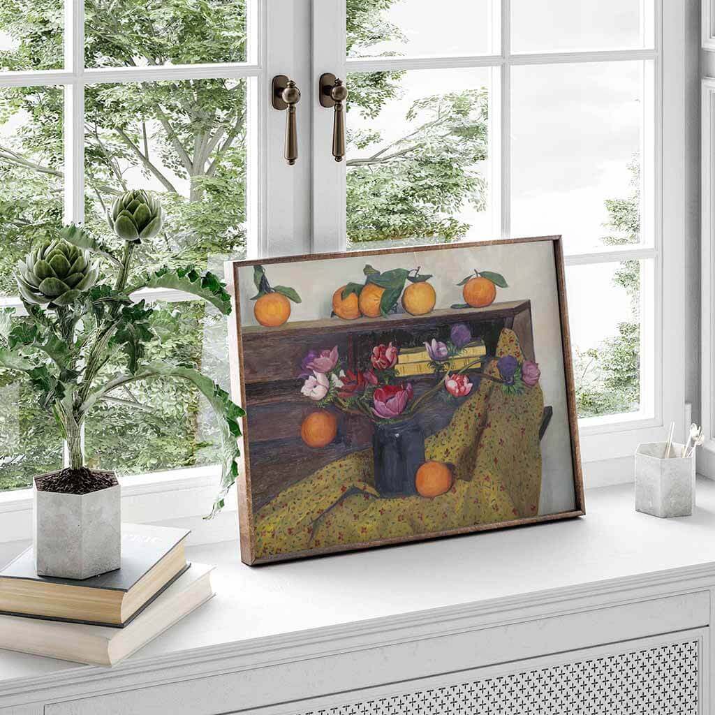 Anemones And Oranges