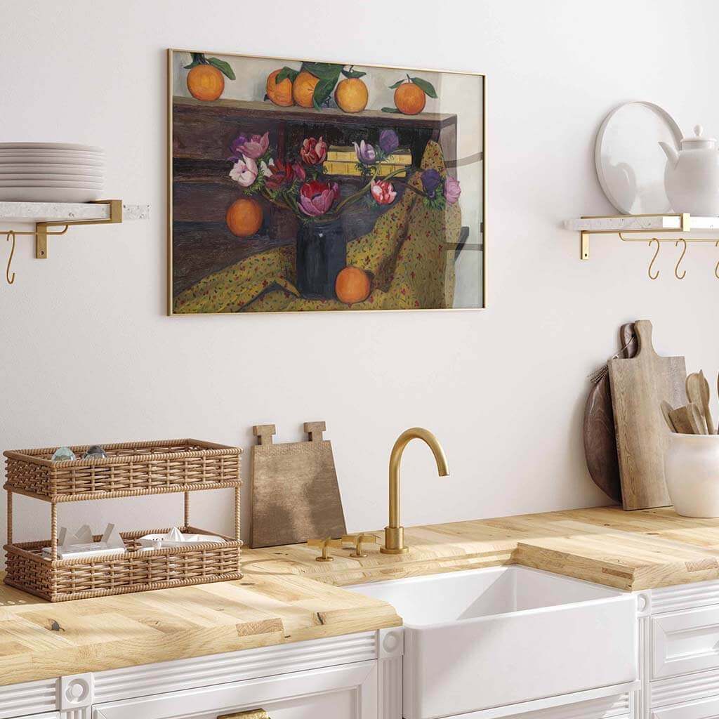 Anemones And Oranges
