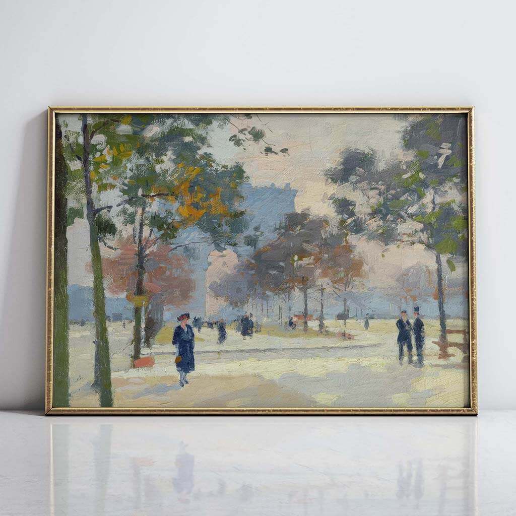 Autumn Stroll in Paris