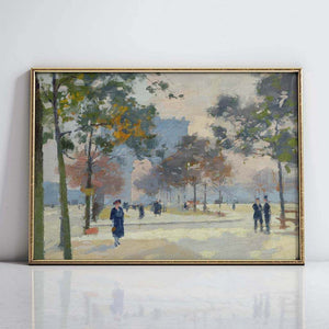 Autumn Stroll in Paris