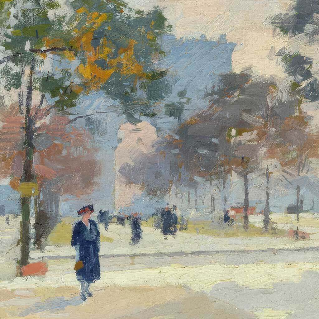 Autumn Stroll in Paris