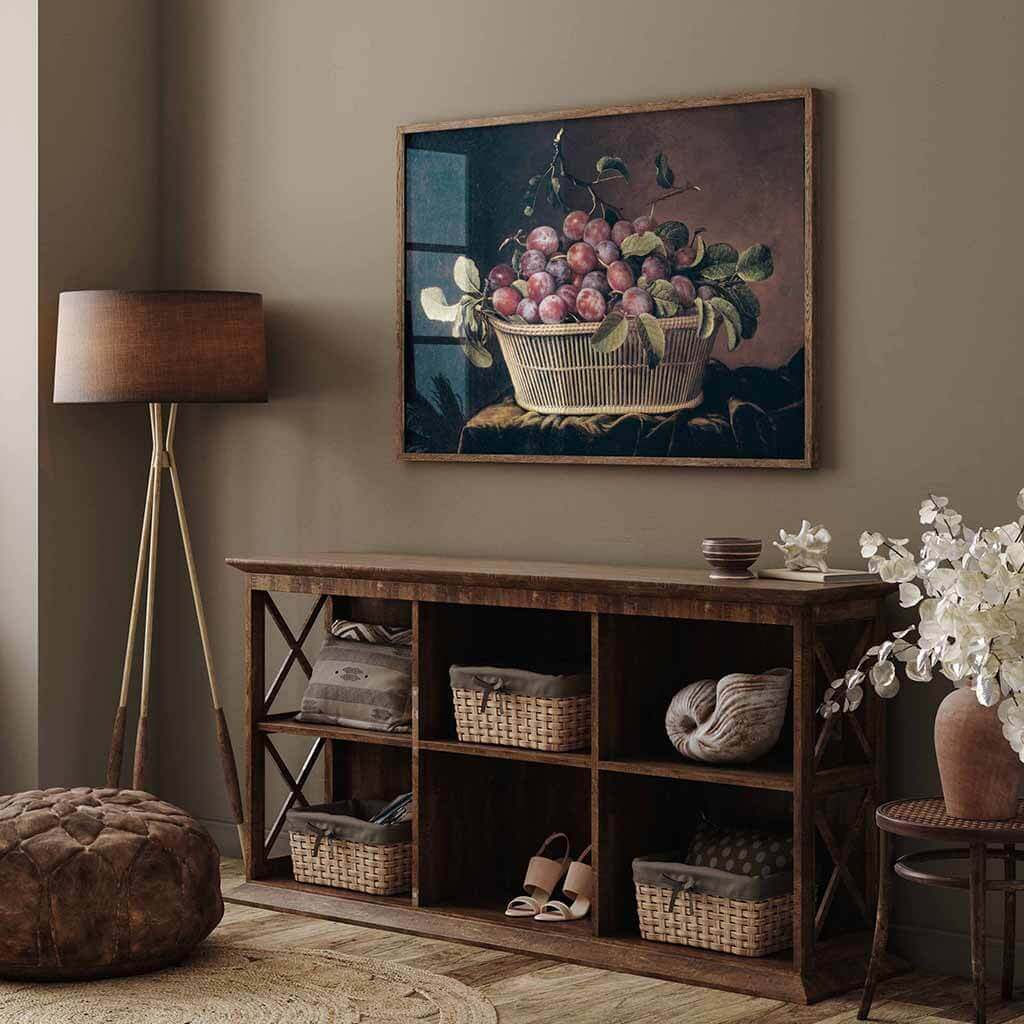 Basket of Plums
