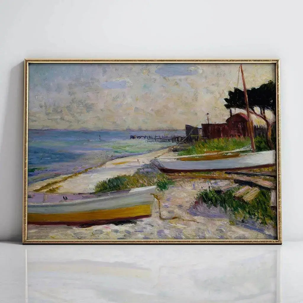 Boats On The Beach