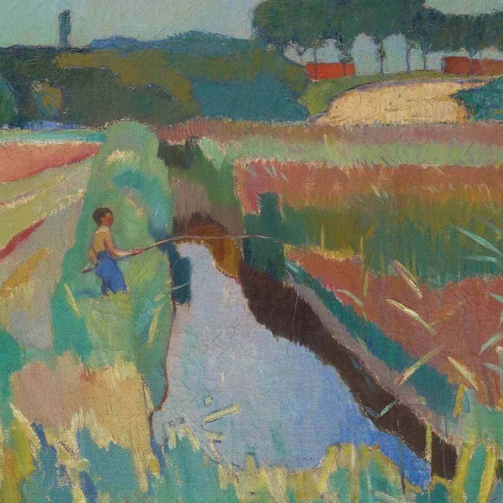 Boy Fishing