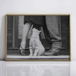 Cat and Couple