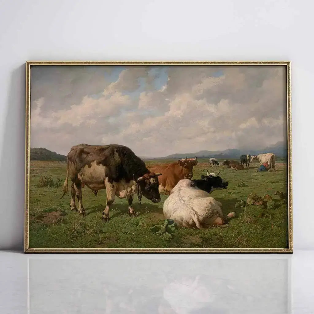 Cattle in the Meadow