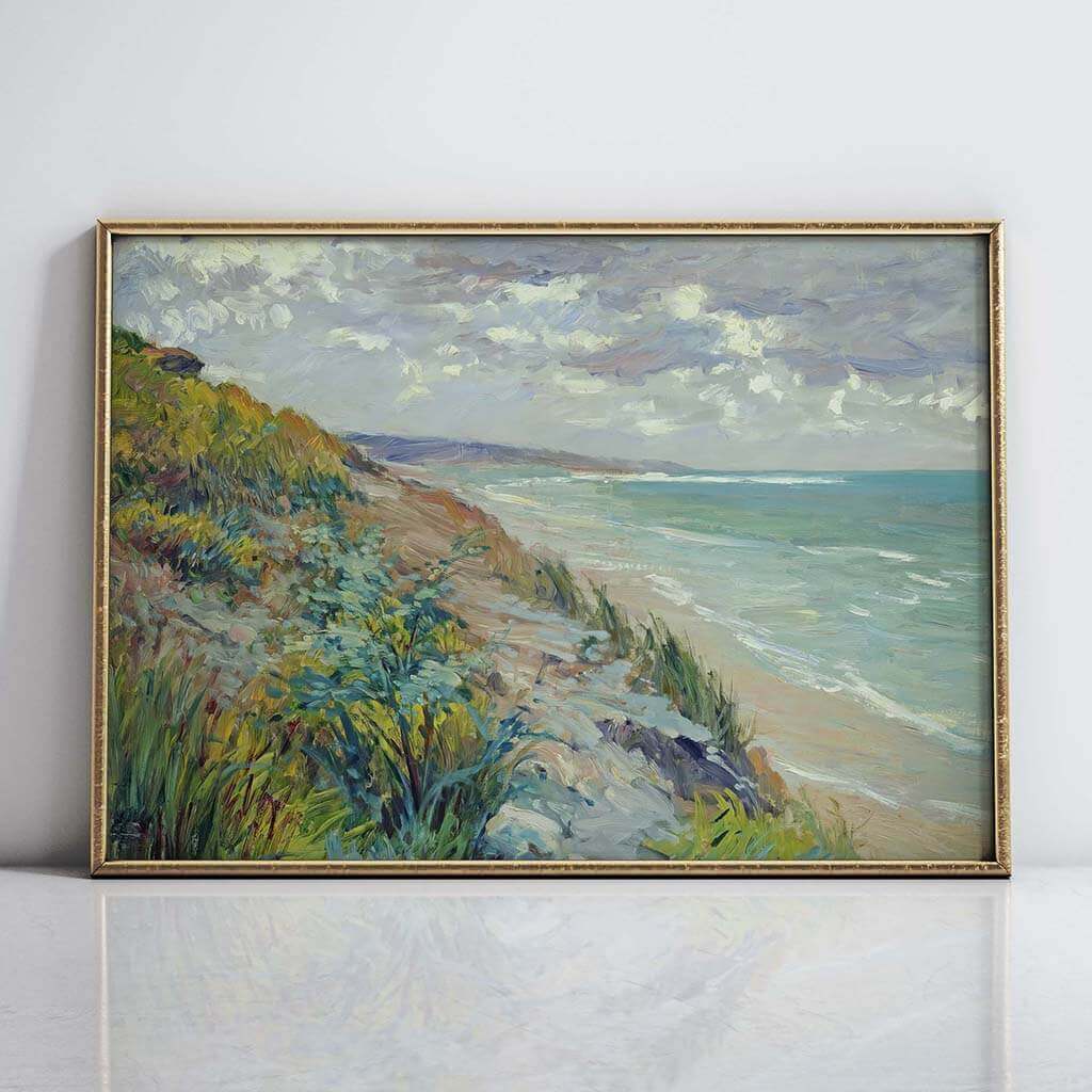 Cliffs by the Sea at Trouville