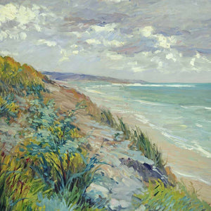 Cliffs by the Sea at Trouville