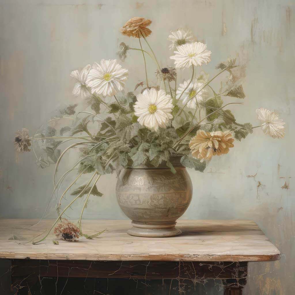 Elegant ivory flowers