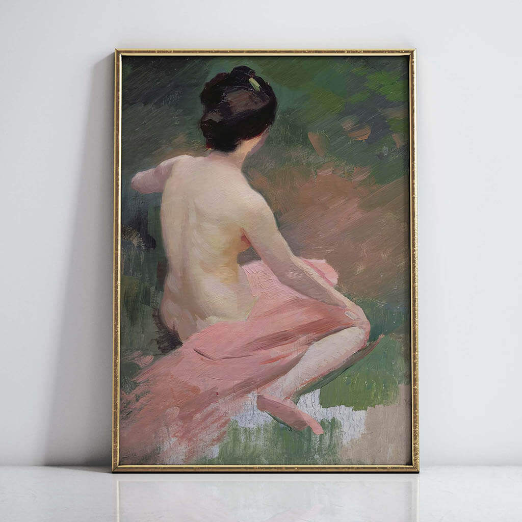 Female Nude, Back