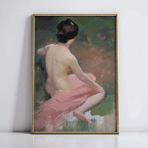 Female Nude, Back