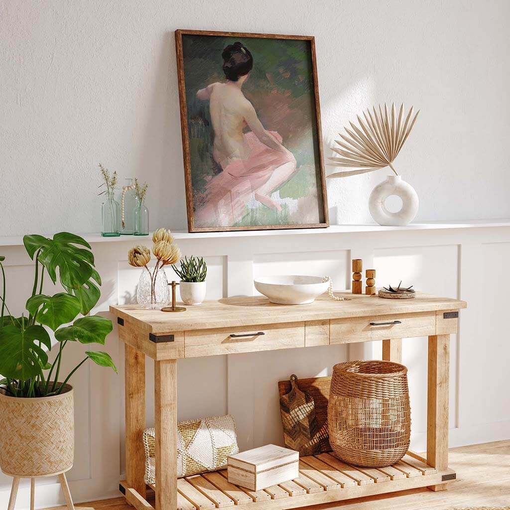 Female Nude, Back
