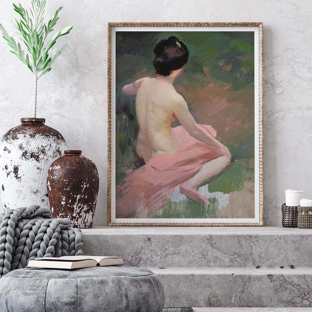 Female Nude, Back