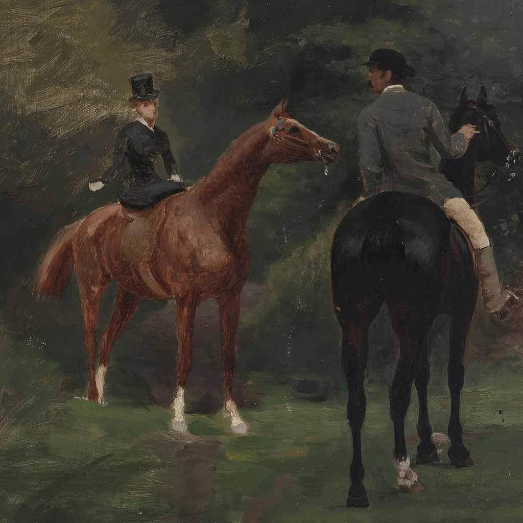 Figures on Horseback