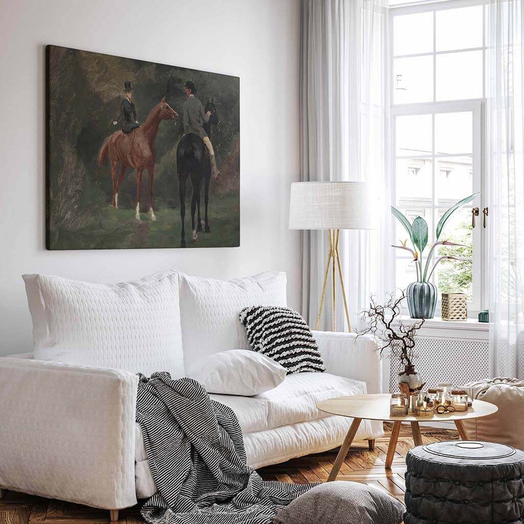 Figures on Horseback