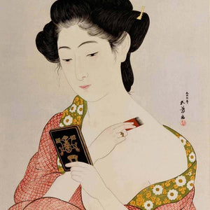 Japanese Woman with Makeup